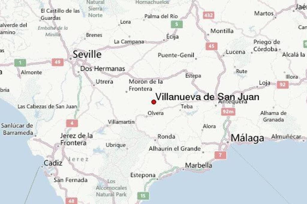 فيلا Casa Tipica De Pueblo Andaluz Villanueva de San Juan المظهر الخارجي الصورة